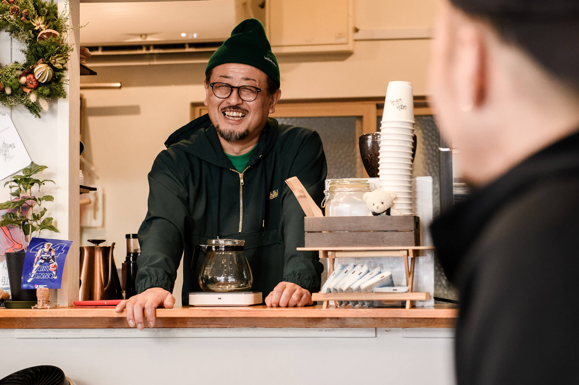 上松大輝 リトルビーンワークスにて