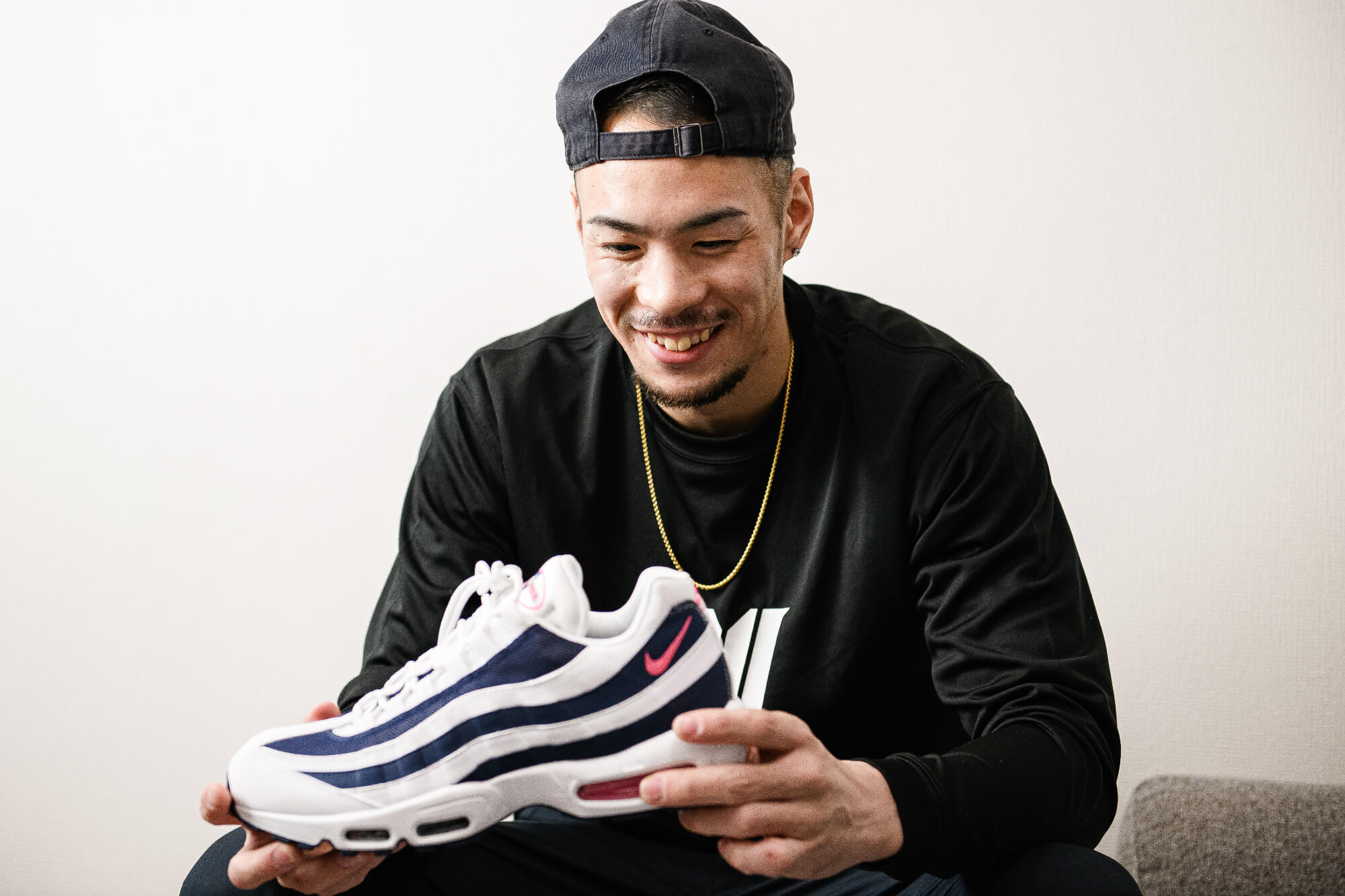 上松大輝 自宅にて