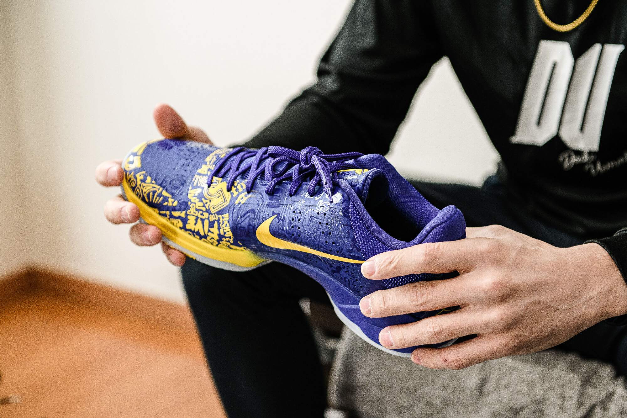 上松大輝 自宅にて