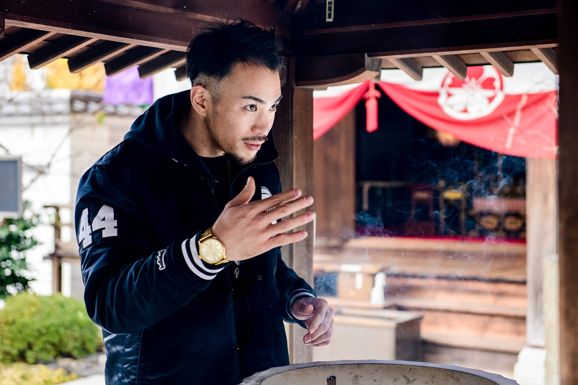 上松大輝 南蔵院にて