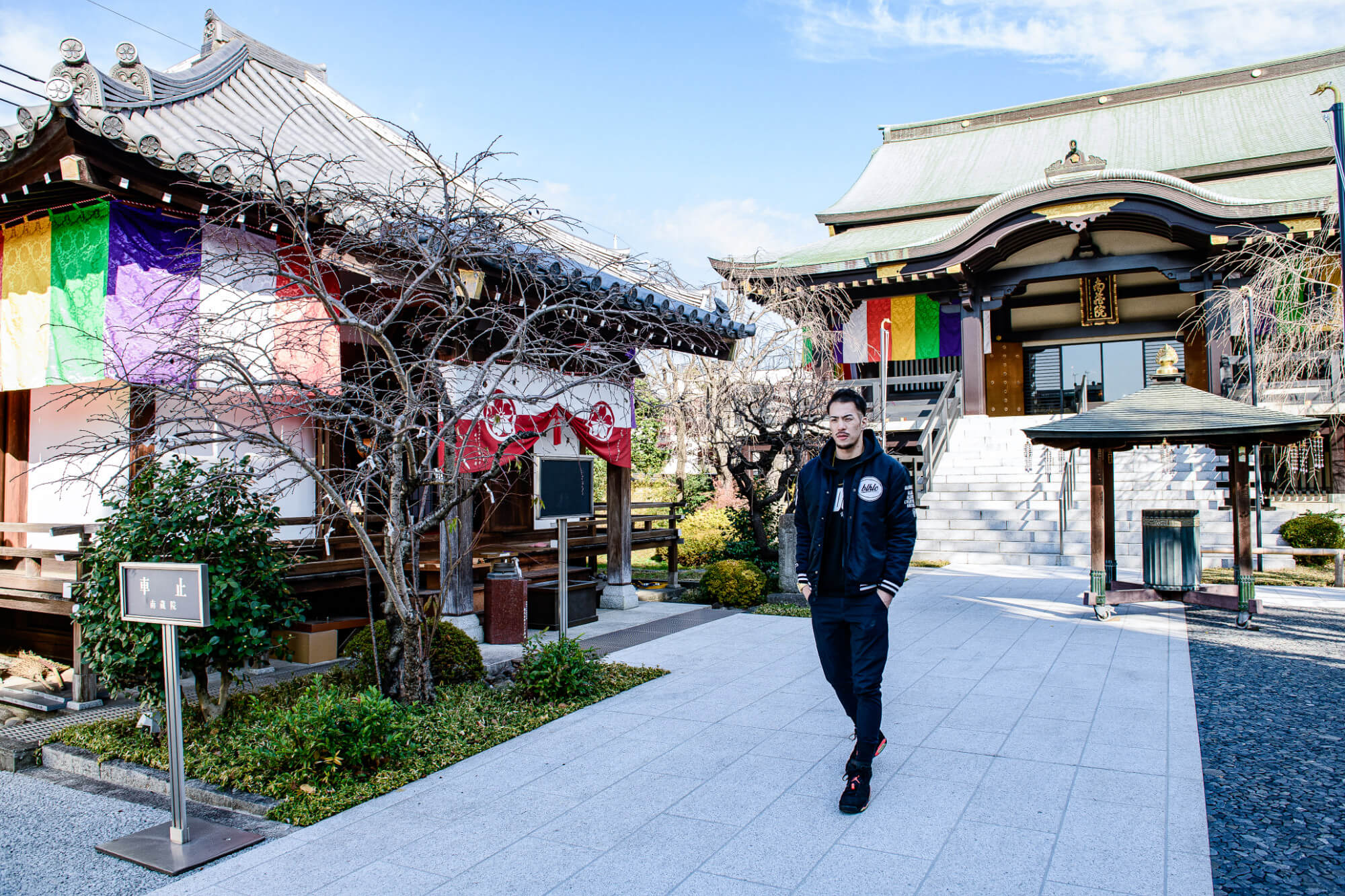 上松大輝 南蔵院にて