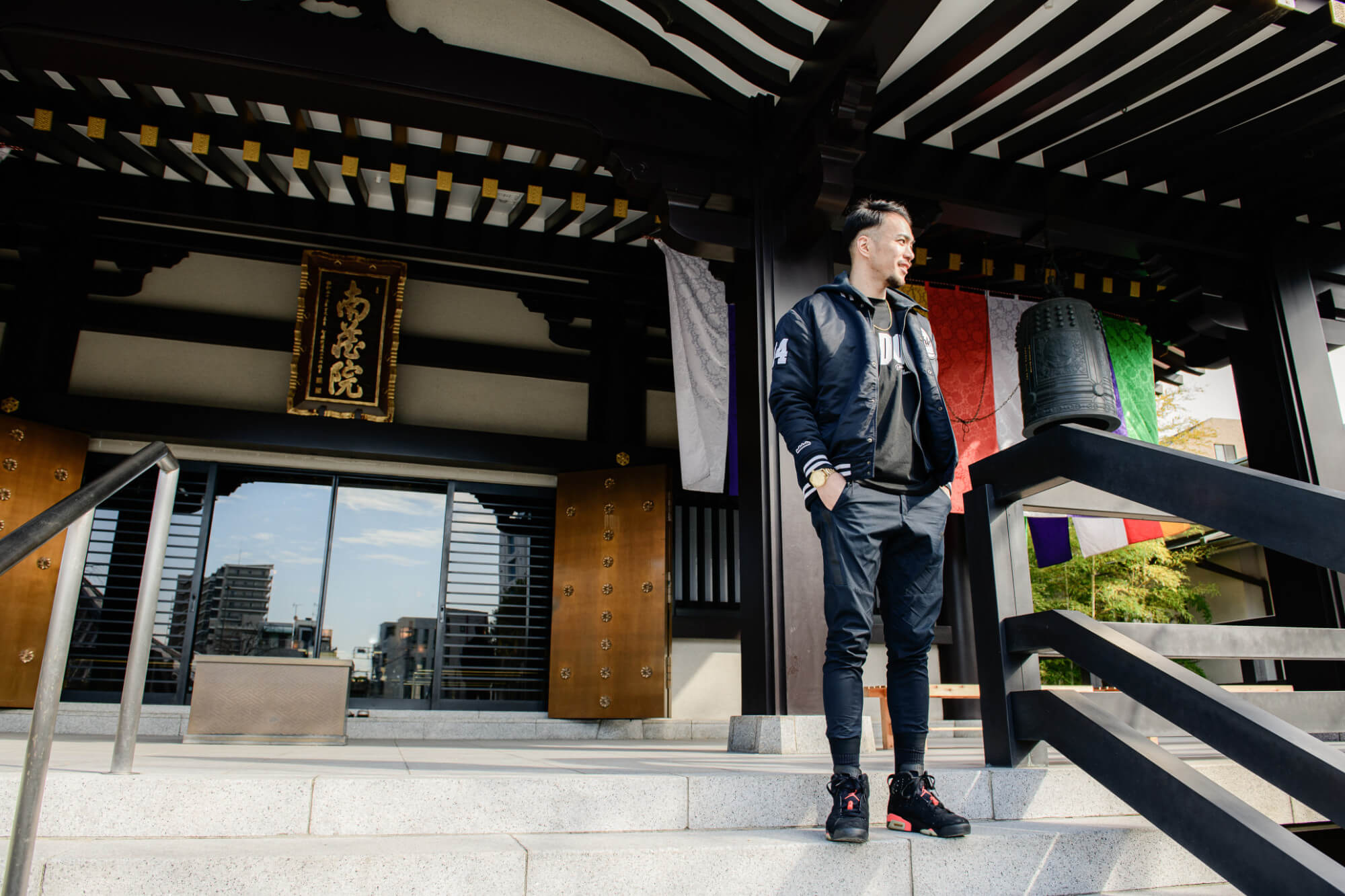 上松大輝 南蔵院にて